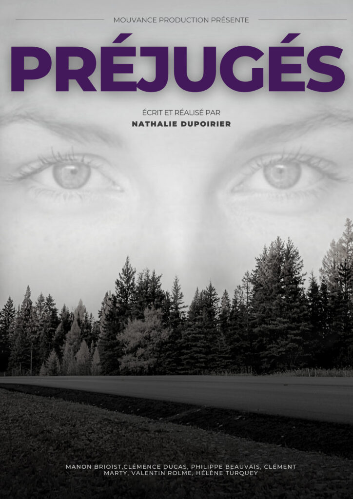 Affiche officielle du court-métrage Préjugés