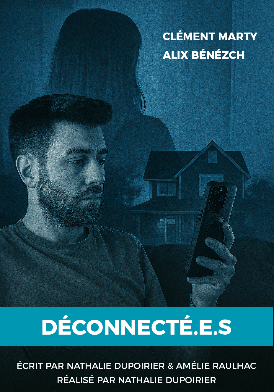 Affiche officielle du court-métrage Déconnecté.e.s