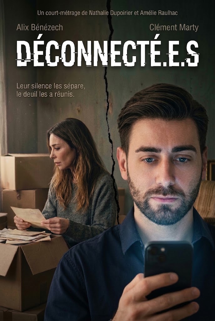 Official poster for the short film Disconnected